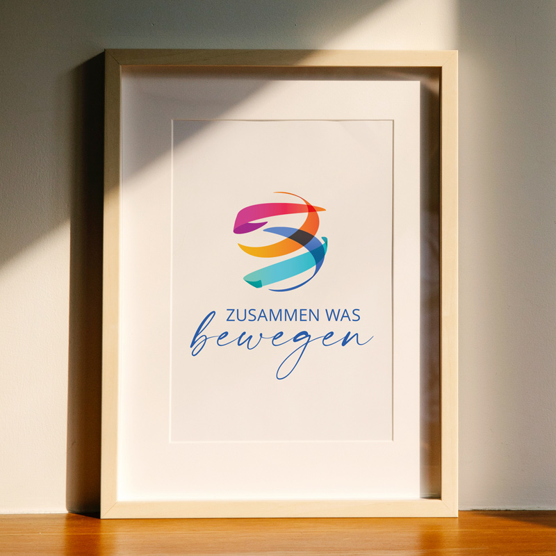 Neues Logo - Zusammen was bewegen Personal Coaching